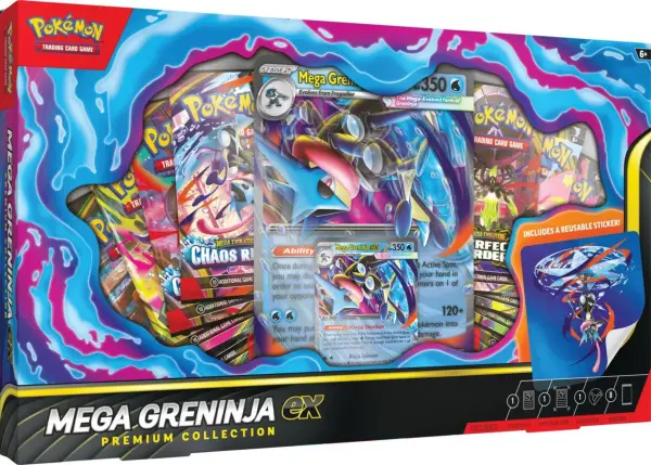 Pokemon TCG Mega Greninja ex Premium Collektion EN