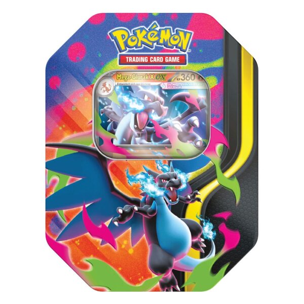 Pokemon TCG ex Tin-Box 126 Mega-Glurak X DE
