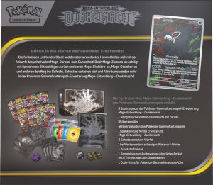 Pokemon TCG ME05 Mega-Entwicklung – Dunkelnacht Top...