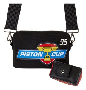 Cars by Loungefly Sling Brusttasche / Umhängetasche 20th Anniversary Piston Cup
