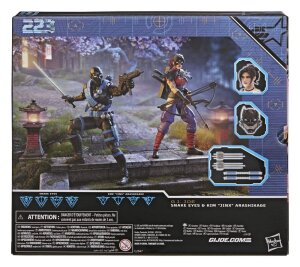 G.I. Joe Classified Series Actionfiguren 2er-Pack Snake...
