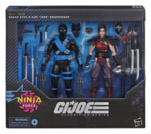 G.I. Joe Classified Series Actionfiguren 2er-Pack Snake Eyes & Kim "Jinx" Arashikage 15 cm