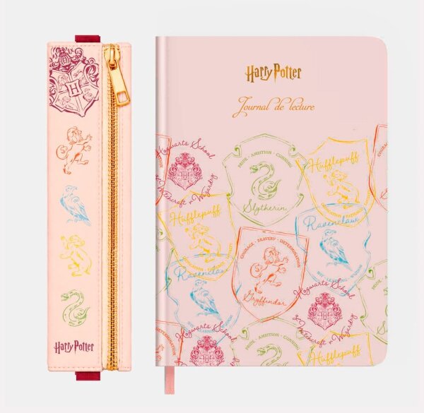Harry Potter The Readers Club Lesejournal mit integrierter Tasche Französisch *Französische Version*