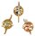 Herr der Ringe Trilogie Pin-Set Weapons of the Fellowship