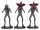 Stranger Things Figur Three Wise Demogorgons 16 cm