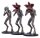 Stranger Things Figur Three Wise Demogorgons 16 cm