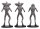 Stranger Things Figur Three Wise Demogorgons 16 cm