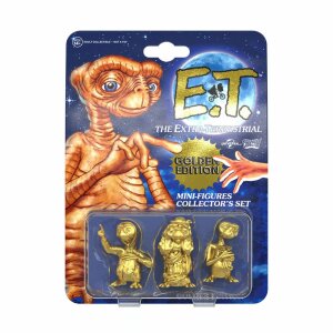 E.T. Der Außerirdische Collectors Set Minifiguren 3er-Pack Golden Edition 5 cm