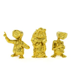 E.T. Der Außerirdische Collectors Set Minifiguren 3er-Pack Golden Edition 5 cm