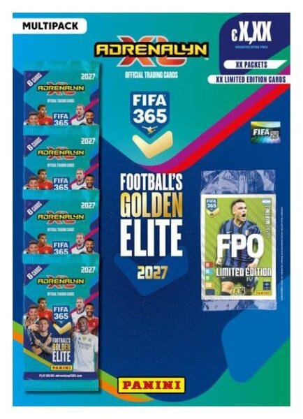 FIFA 365 Adrenalyn XL 2027 Trading Cards Multipack Display (5) *DE*