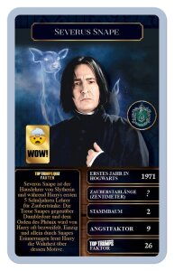 Harry Potter Kartenspiel Top Trumps Hexen und Zauberer New Version *DE*