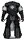 Warhammer 40,000 Actionfigur Primaris Crusader (Black Templars) 18 cm