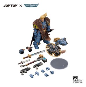 Space Marine Actionfigur Space Wolves Wolf Guard Battle Leader 12 cm