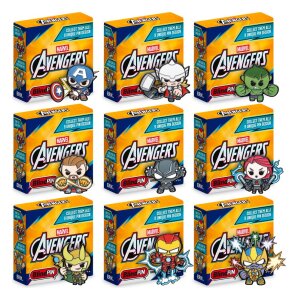Marvel The Avengers Ansteck-Pins Serie 1 Display (24)