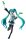 Hatsune Miku Fantastics Blokees Plastic Model Kit Hatsune Miku