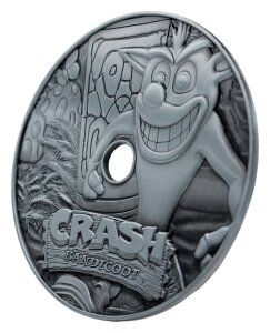 Crash Bandicoot Replik Metal CD-ROM Collectible Limited...
