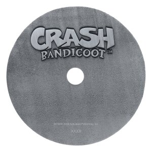 Crash Bandicoot Replik Metal CD-ROM Collectible Limited Edition 11 cm