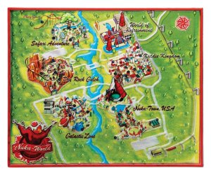 Fallout Replik Metal Map Nuka-World Limited Edition 16 x...
