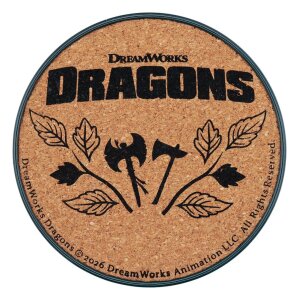 How to Train Your Dragon Untersetzer 4-Pack Dragon...