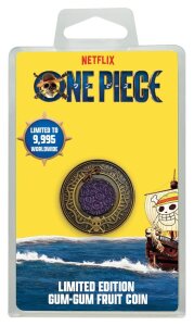 One Piece Sammelmünze Gum Gum Coin Limited Edition 4 cm