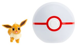 Pokemon Clip N Go Evoli & Premierball