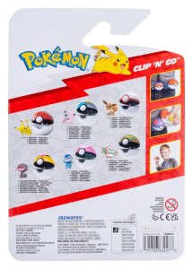 Pokemon Clip N Go Evoli & Premierball