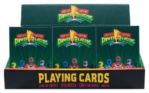 Power Rangers Spielkarten Display (12)