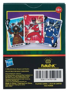 Power Rangers Spielkarten Display (12)