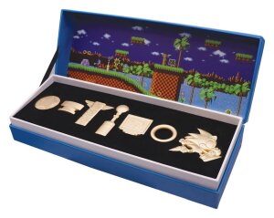 Sonic the Hedgehog Replik Commemorative Icons Set Limited...