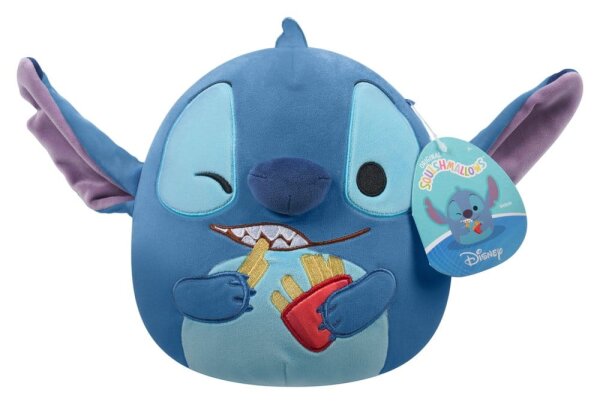 Squishmallows Plüschfigur Stitch (Pommes Frites haltend) 20 cm