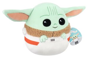 Squishmallows Star Wars Plüschfigur Grogu im Tragebeutel 20 cm