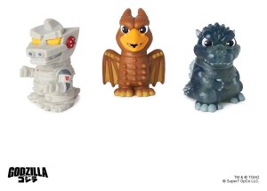 Godzilla Toho Fun! Fun! Minifiguren Wave 01 Blind Box Display (9)