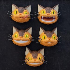 Mein Nachbar Totoro Magnet Catbus face Blind Box...