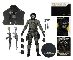 Call of Duty McFarlane Elite Edition Deluxe Actionfigur Ghost (Call of Duty: Modern Warfare 4) #19 18 cm