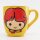 Harry Potter Keramik-Tasse Ron 2D Relief Figural