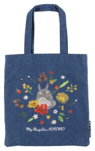 Mein Nachbar Totoro Tragetasche Denim Totoro & Flower...