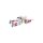 Mobile Suit Gundam Metallic Nano Puzzle Model Kit White Base 6 cm