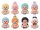 Monchhichi Rokimoto Figur Cup of Fun Sakura Series 10 cm Blind Box Display (6)