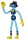 Poppy Playtime Bendables Actionfigur Daddy Long Legs 11 cm