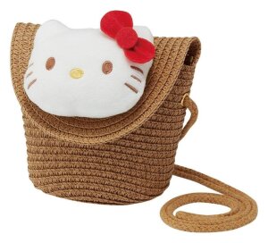Sanrio Schultertasche Hello Kitty Straw