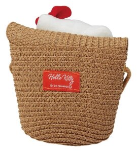 Sanrio Schultertasche Hello Kitty Straw