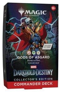 Magic the Gathering Marvel: Darkhold Destiny Collectors Edition Commander-Decks Umkarton (4) englisch