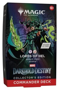 Magic the Gathering Marvel: Darkhold Destiny Collectors Edition Commander-Decks Umkarton (4) englisch