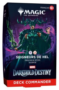 Magic the Gathering Marvel: Darkhold Destiny Commander-Decks Umkarton (4) französisch