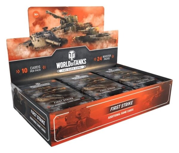 World of Tanks TCG First Strike Booster Display (24) *EN*