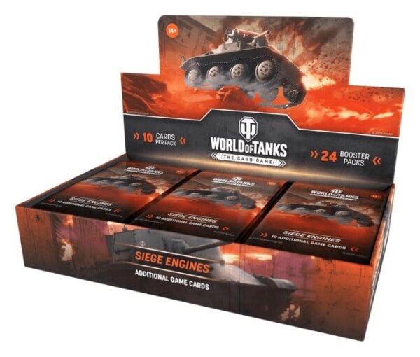 World of Tanks TCG Siege Engines Booster Display (24) *EN*