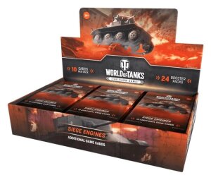 World of Tanks TCG Siege Engines Booster Display (24) *EN*