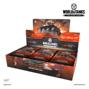 World of Tanks TCG Siege Engines Booster Display (24) *EN*