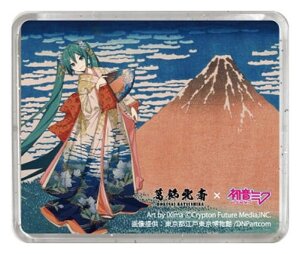 Katsushika Hokusai x Hatsune Miku 3D Magnet Thirty-six...