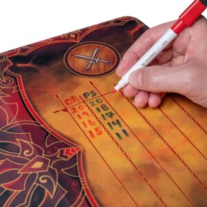 Enhance Tabletop Spielmatte Deluxe Edition mit Duel Tracker 81 x 36 cm